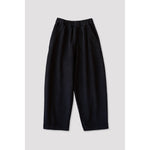 barrel pant in faded black