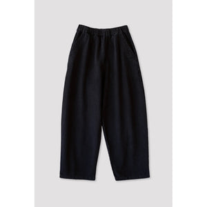 barrel pant in faded black
