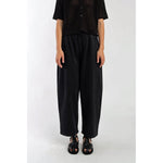 barrel pant in faded black