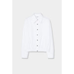 bomber shirt in white
