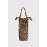 beaded bag in ojo de tigre