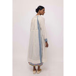 long sleeve buttonfront dress
