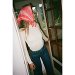 alpaca turtleneck in ecru