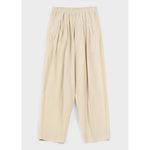 relaxed lean trouser in eggshell