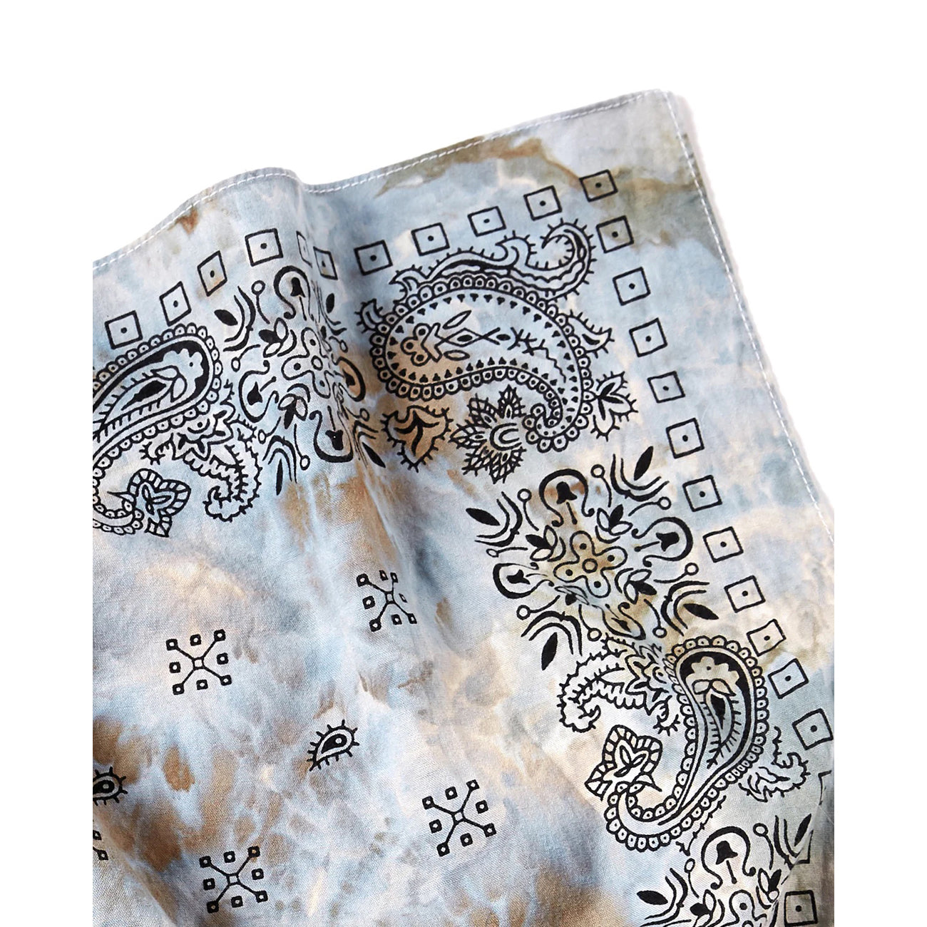 vintage bandana in ivory