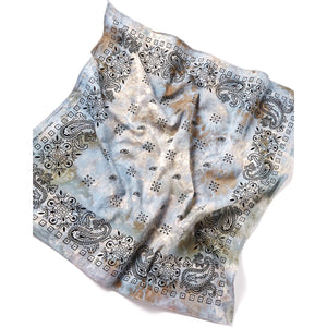 vintage bandana in ivory