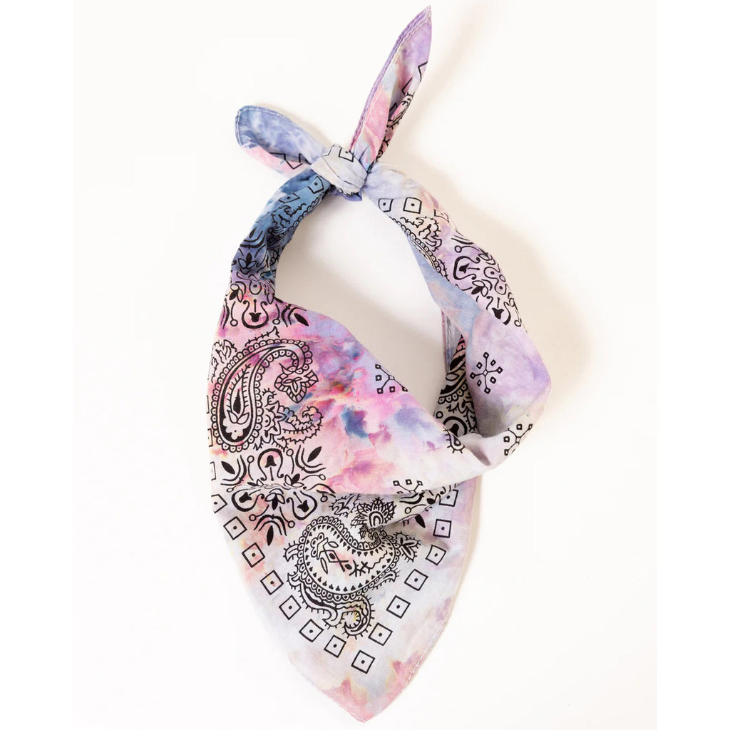 vintage bandana in pastel