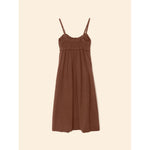 jacinda dress in cocoa bean