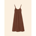 jacinda dress in cocoa bean