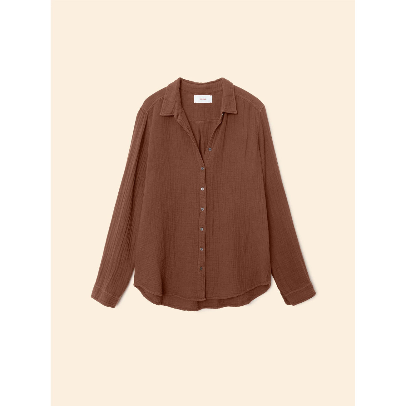scout shirt in cocoa bean