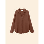 scout shirt in cocoa bean