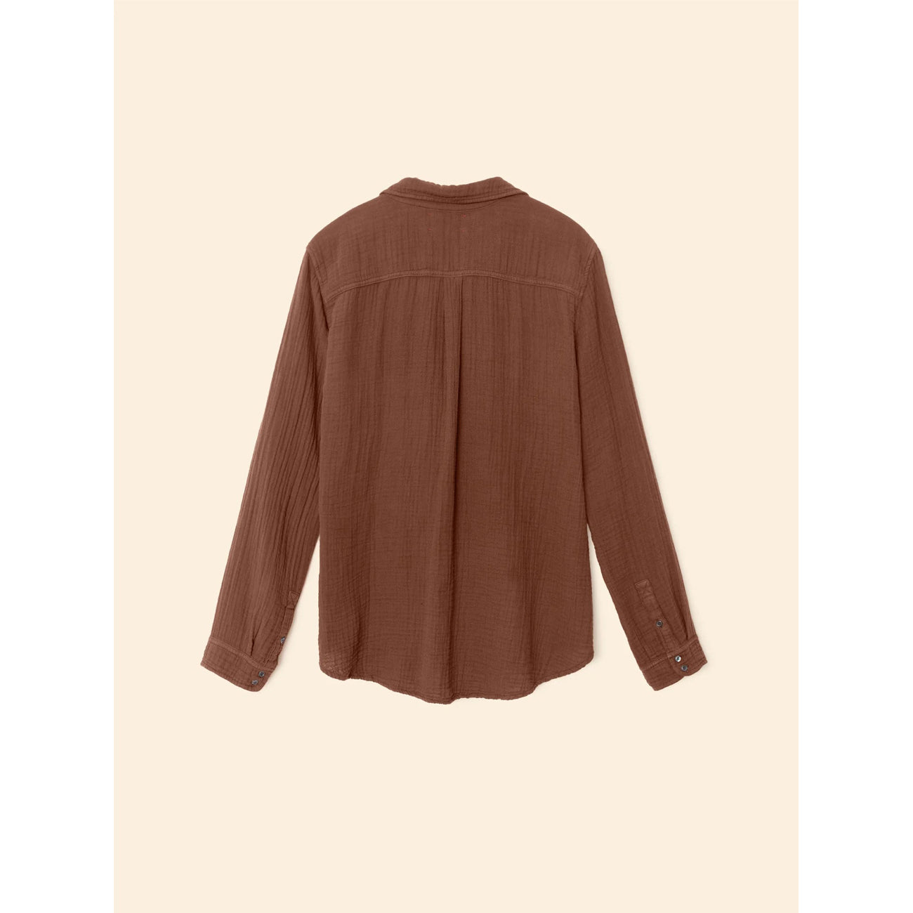 scout shirt in cocoa bean