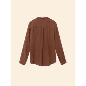 scout shirt in cocoa bean