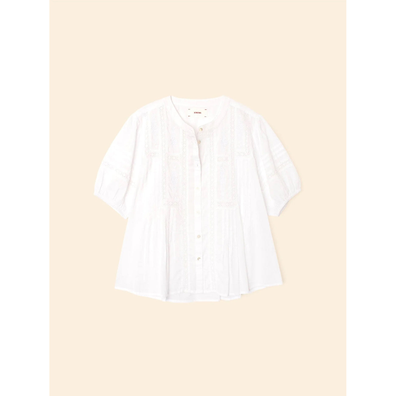 claudia shirt in white