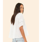claudia shirt in white
