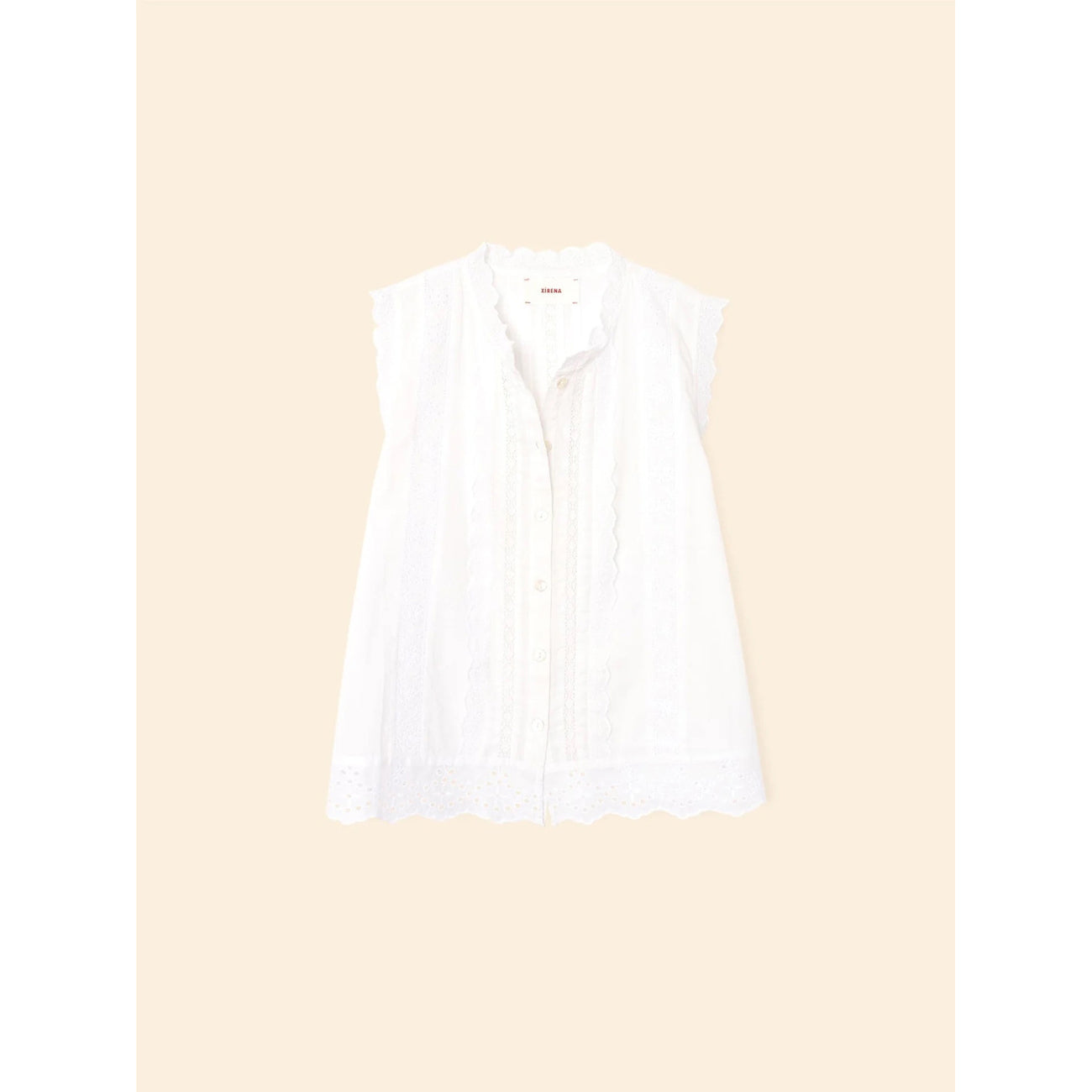 lara shirt in white