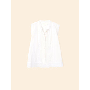 lara shirt in white