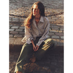 sydney shirt in sage white