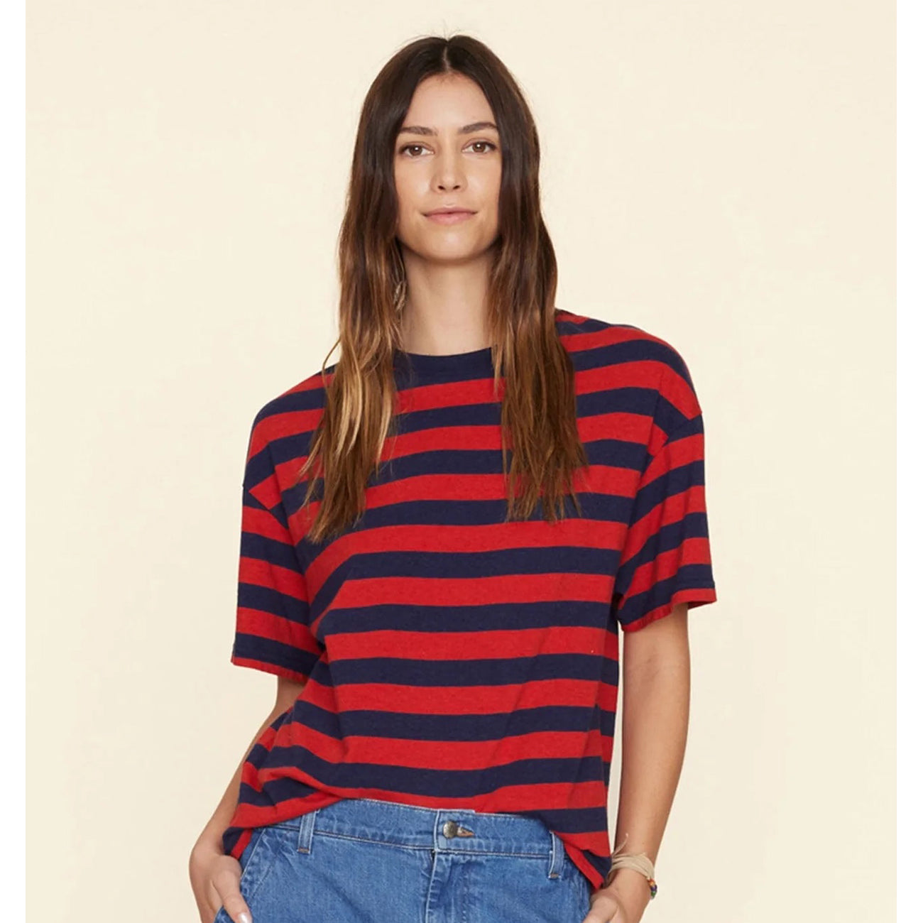 palmer tee in lava blue
