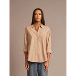 beau shirt in hickory navy