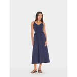 fallon dress in navy