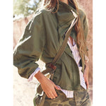 harrison jacket in saguaro green