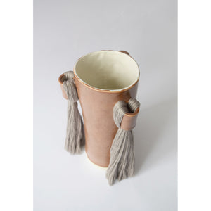 vase #607 in brown