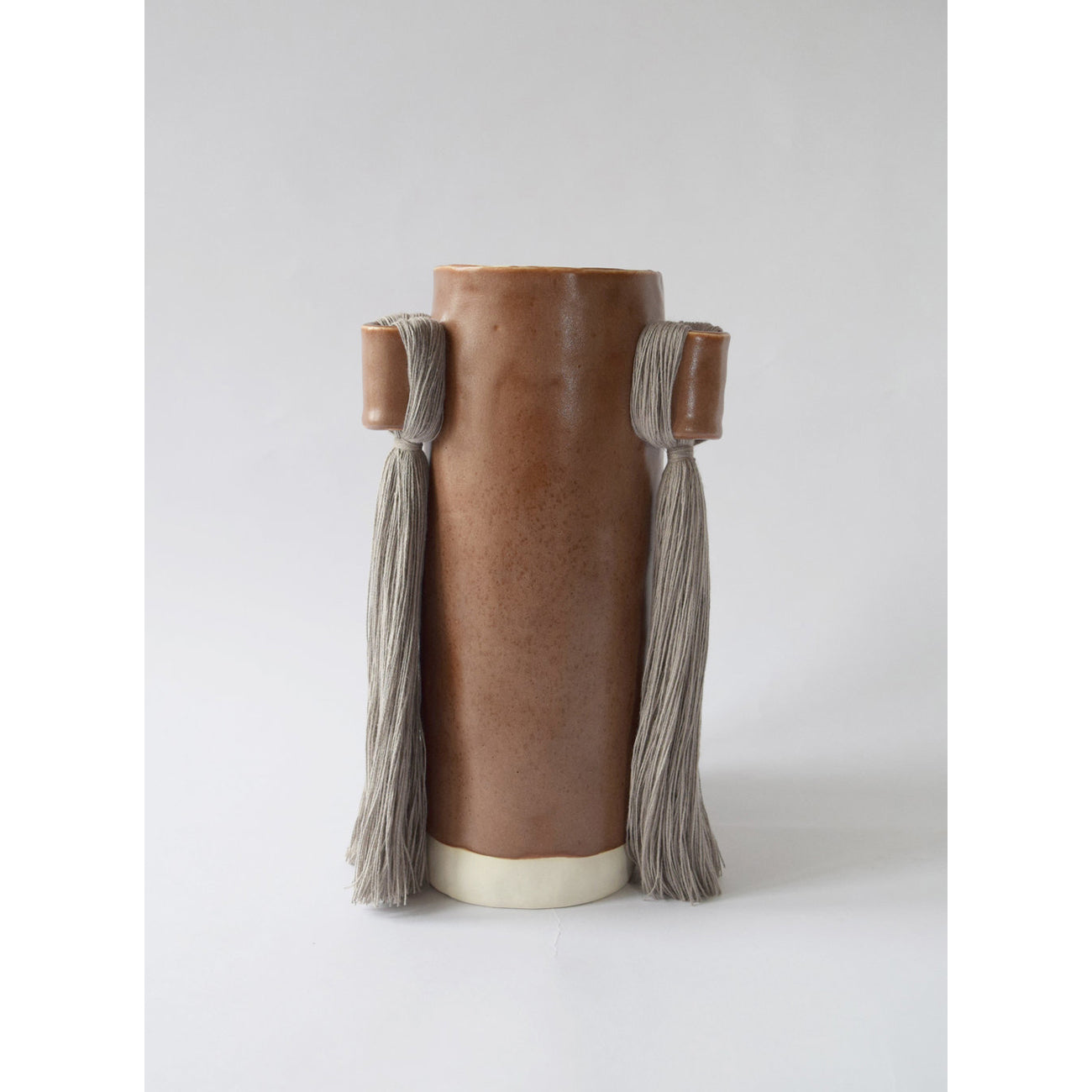 vase #607 in brown
