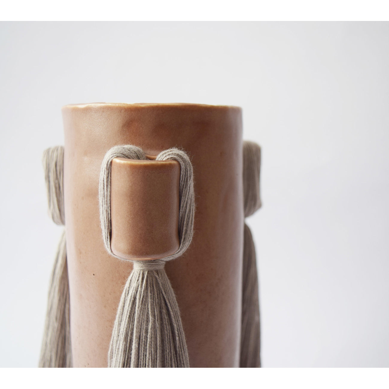 vase #607 in brown