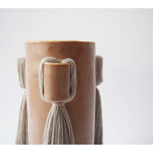 vase #607 in brown