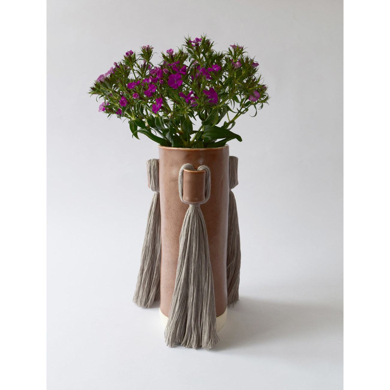 vase #607 in brown