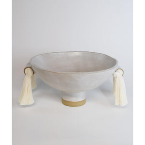decorative bowl #697 in white