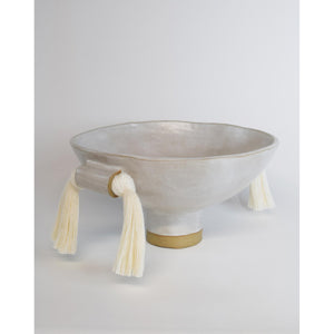 decorative bowl #697 in white