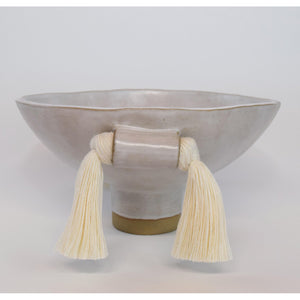 decorative bowl #697 in white