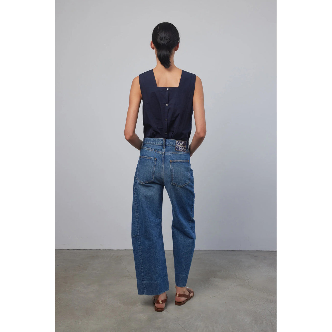 lasso jean in merce sunfade