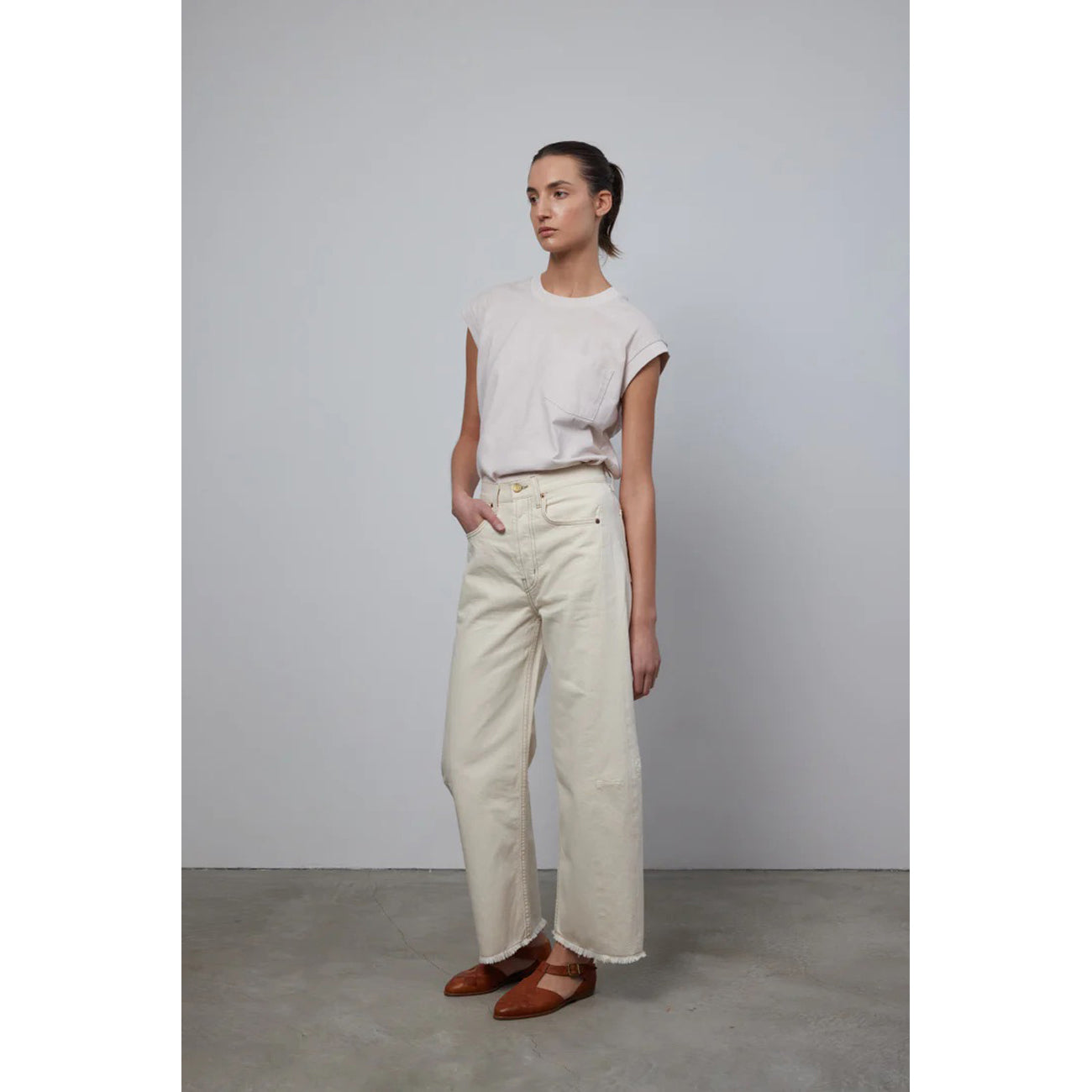 lasso jean in clair rinse
