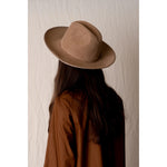 savoy in camel velour felt