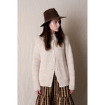 wakefield in chocolate brown velour felt