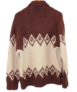 1950's hand knit cowichan sweater