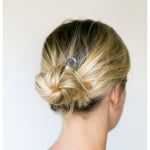 silver le loop hair pin