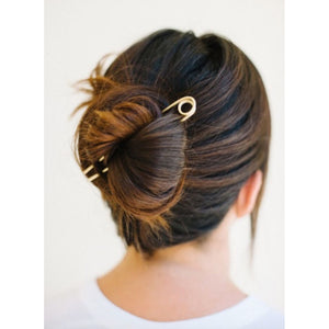 brass le loop hair pin