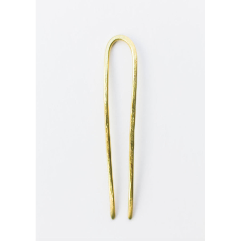 brass mini hair pin