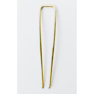 brass mesa hair pin