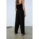 cotton top in black