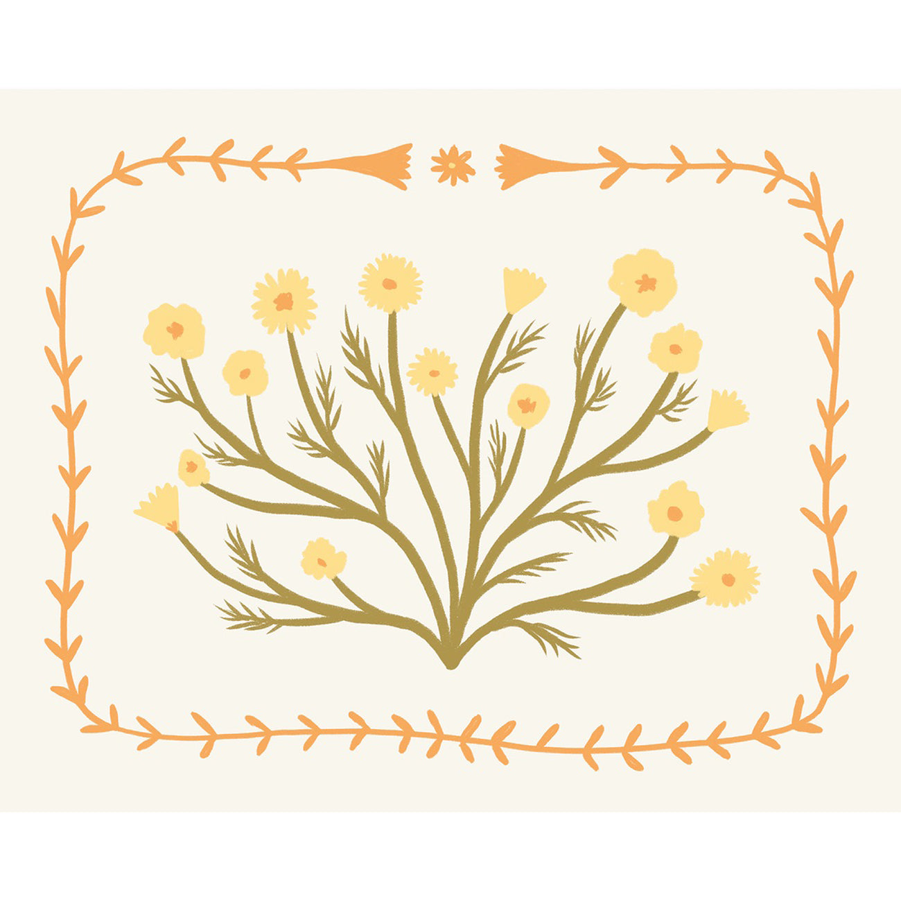 chamomile print