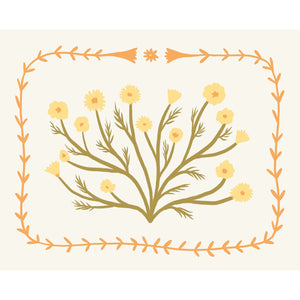 chamomile print