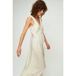 primrose slip dress in oyster