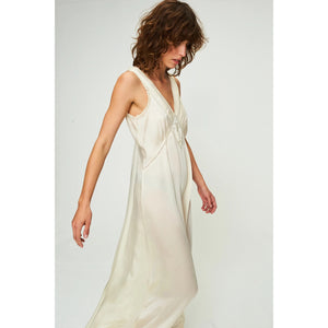 primrose slip dress in oyster