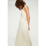 primrose slip dress in oyster