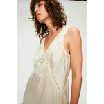 primrose slip dress in oyster